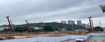 广州万科城市之光金融地块桩基及基坑支护工程2024.6.3-6.9施工剪影